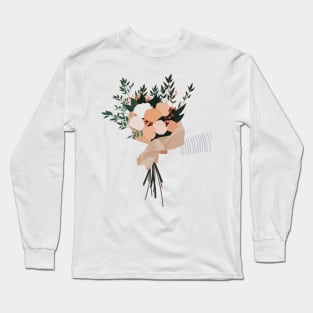 give a bouquet of flowers Long Sleeve T-Shirt
